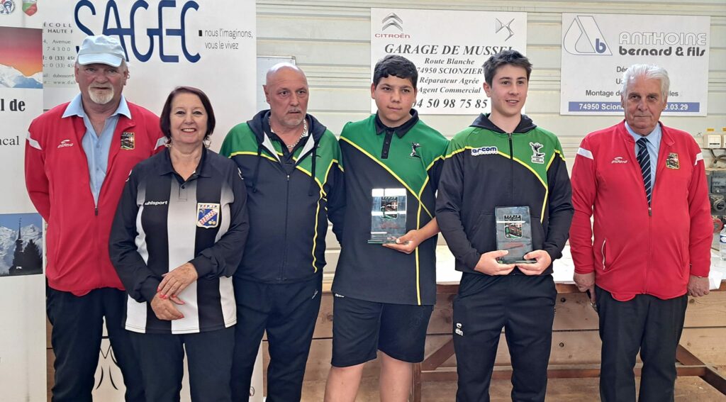 Champions Juniors qualifiés pour le Trophée Régional des Jeunes St Félix 16.06.24 GATT SYNTO ET ROCH ANTONIN ROCAILLES