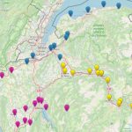 Carte interactive des clubs de Haute-Savoie